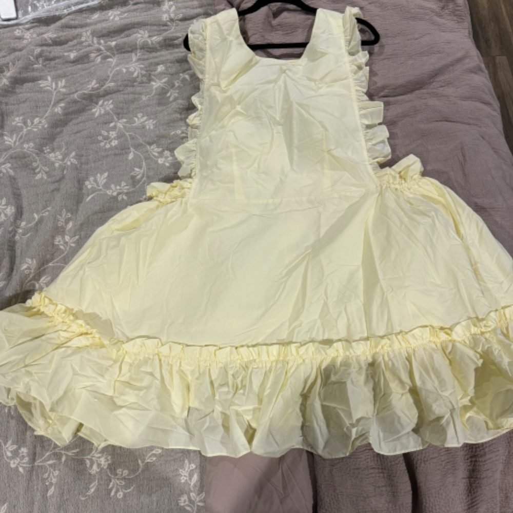 Selkie dole whip pinafore dress